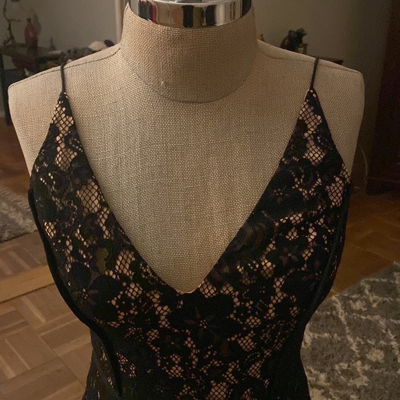 NWOT Keepsake The Label Australian company black lace dress w/ spaghetti straps - Picture 3 of 12